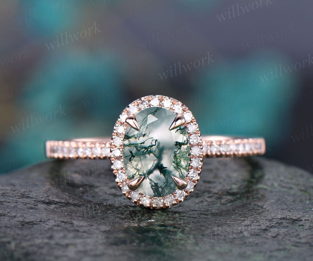 Custom order for Ashley Goin(Engagement ring, 14k rose gold, ring size  unconfirmed)