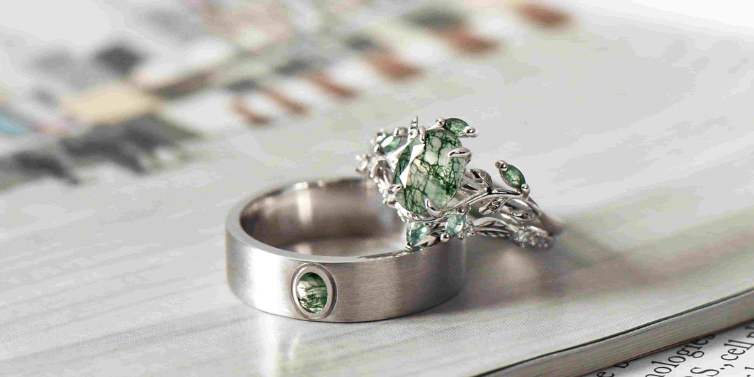 Why Moss Agate Engagement Rings Are Becoming the Choice for Couples Who Want a Meaningful Love Story