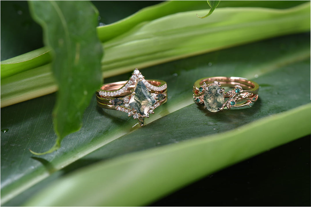 The Allure of Moss Agate and Complementary Gemstones