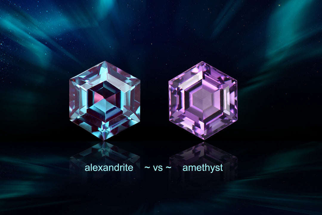 Alexandrite vs. Amethyst: A Comparison of Two Elegant Gems