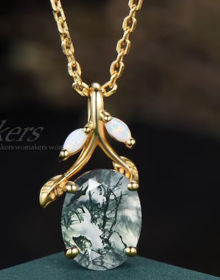 Custom Order for Cameron Herzog(Earring & Necklace set, 9k rose gold)