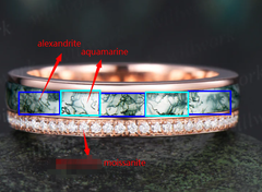 Custom order for Jenny R(Men's wedding band, 18k white gold, ring size 10)- 1st payment