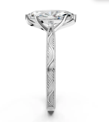 Custom order for Madelynn Singer(1pc engagement ring, 10k white gold, ring size 7)