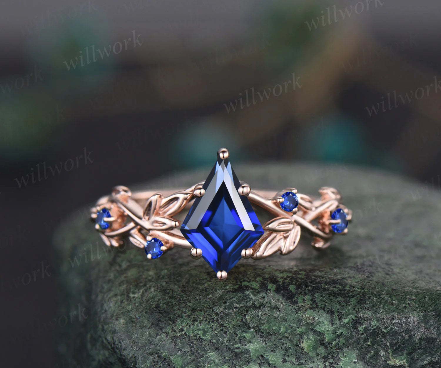 Blue sapphire sale birthstone ring