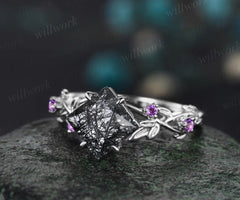 Custom order for Calvin De Leon( Engagement ring, sterling silver, ring size unconfirmed)