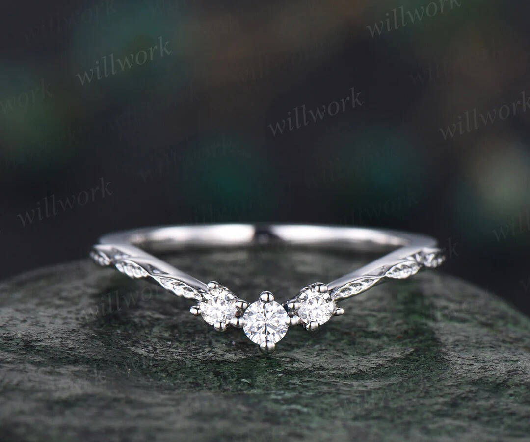 Twig cushion cut green moss agate engagement ring set leaf branch rose gold three stone diamond unique nature inspired wedding ring women