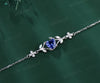 6.5mm heart sapphire nature inspired leaf bracelets art deco marquise opal clover moissanites adjustable bracelet