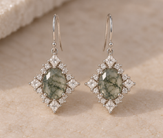 Custom Order for Kelcie Yates(Earrings, 925 sterling silver)