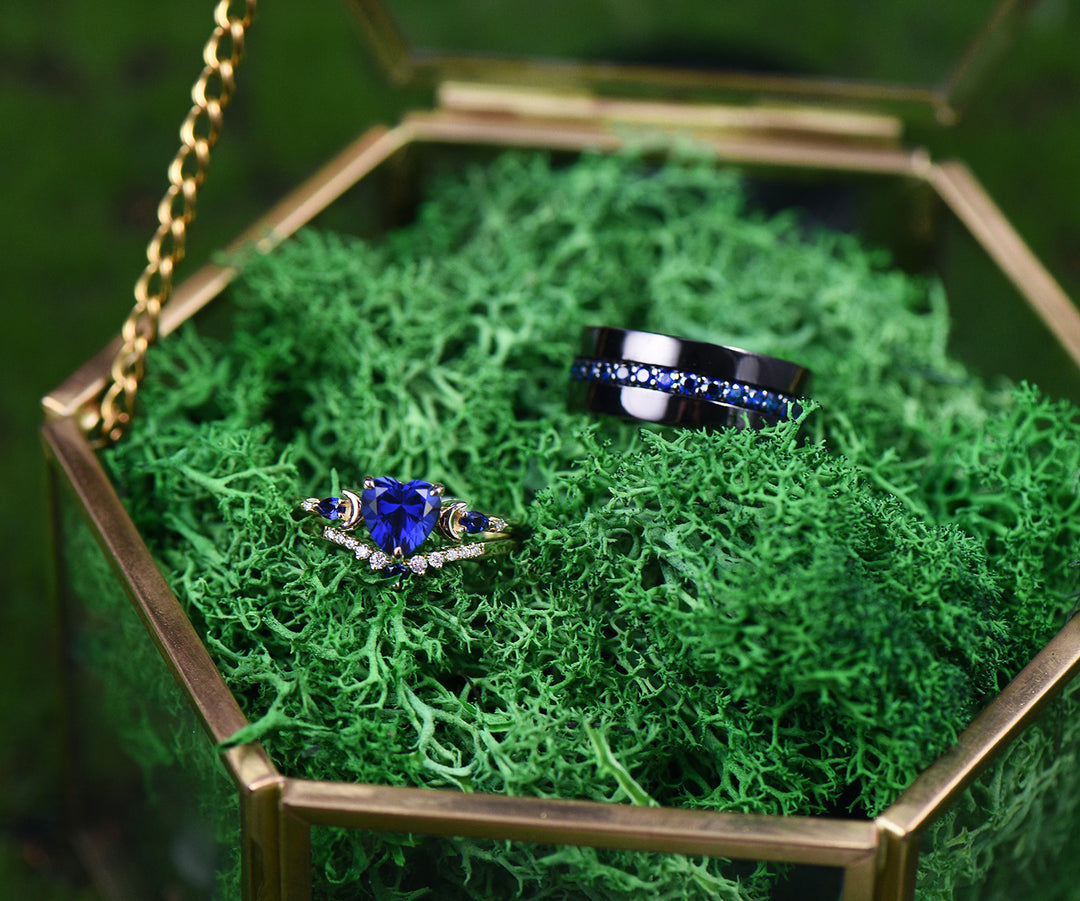Customizable Hexagon Transparent Jewelry Box