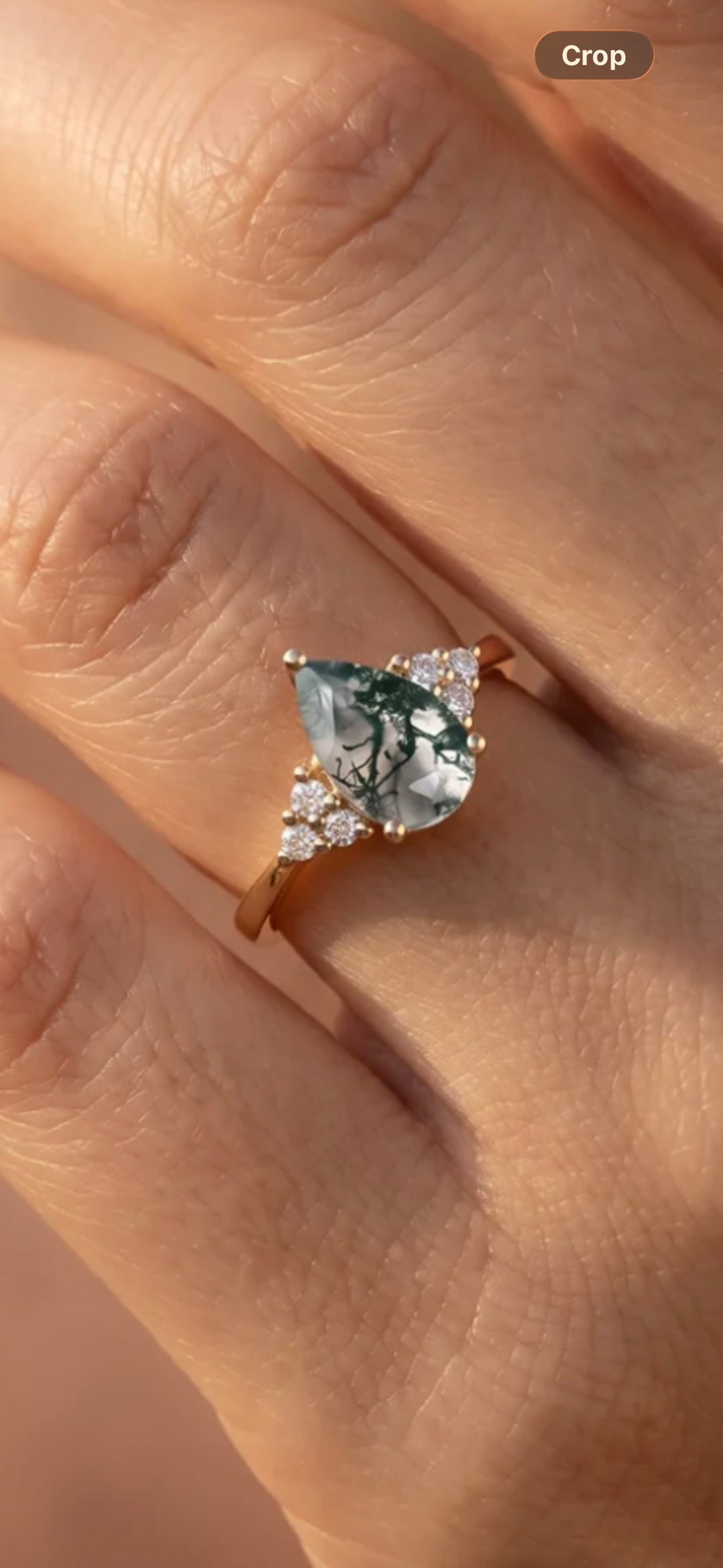 Custom Order for Alexa Chattleton(1pc engagement ring, 10k white gold, ring size 7)