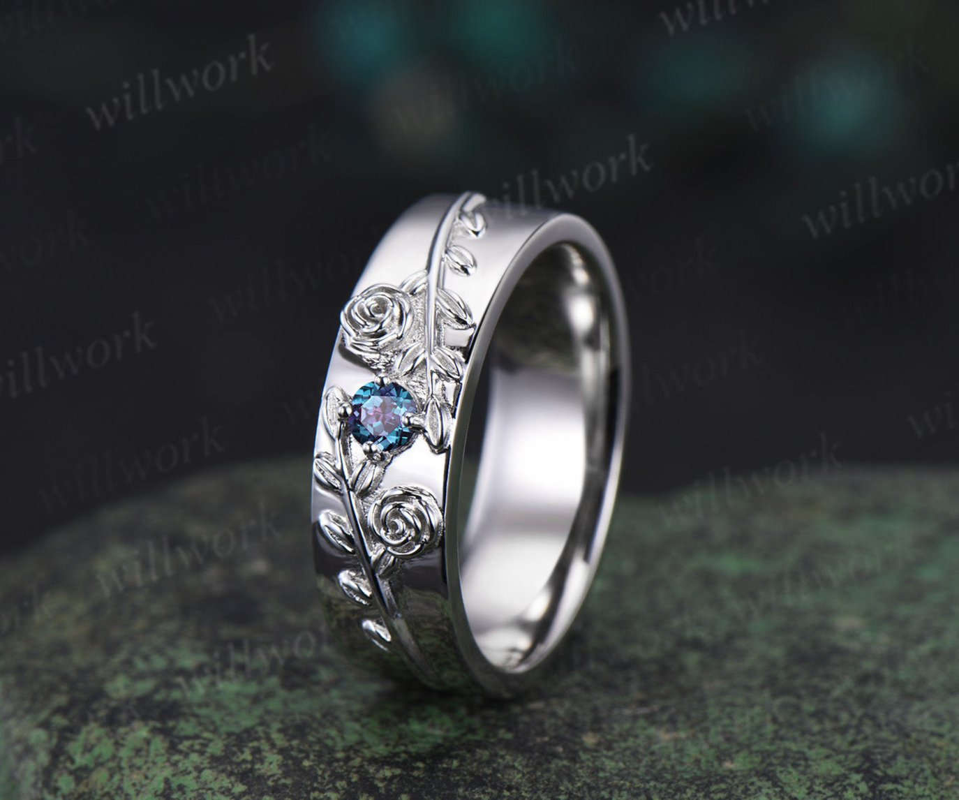 White Opal 5.25 Carat, 925 Sterling Silver, selling Gold Plated, Handmade Ring For Man And Women, Anniversary Gift.