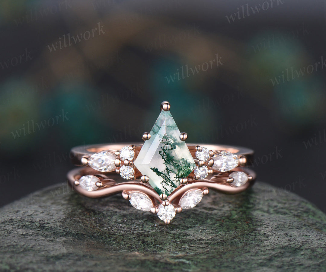 14K Ring guards, diamond, custom made - H. Horwitz Jewelers