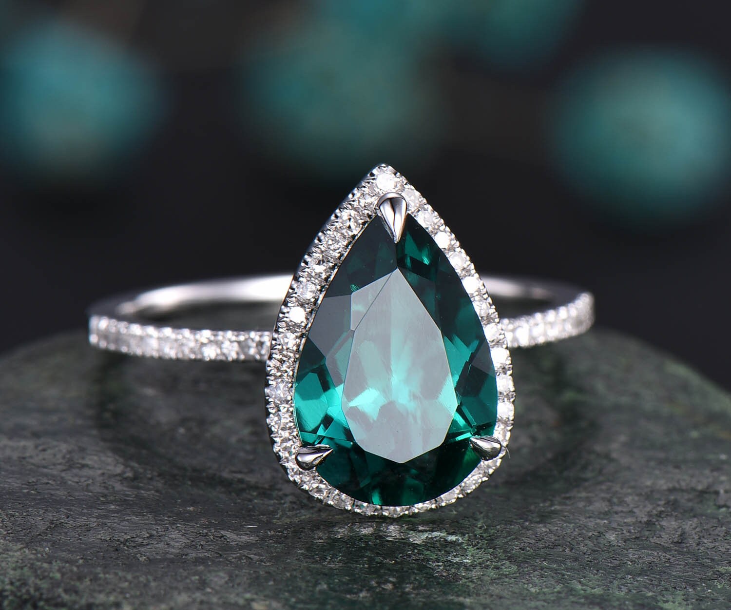 Big on sale emerald rings