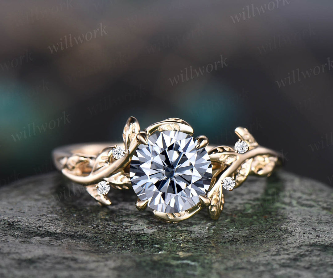 Custom ring setting for Isaac Burdick (10k white gold in size 8.5)