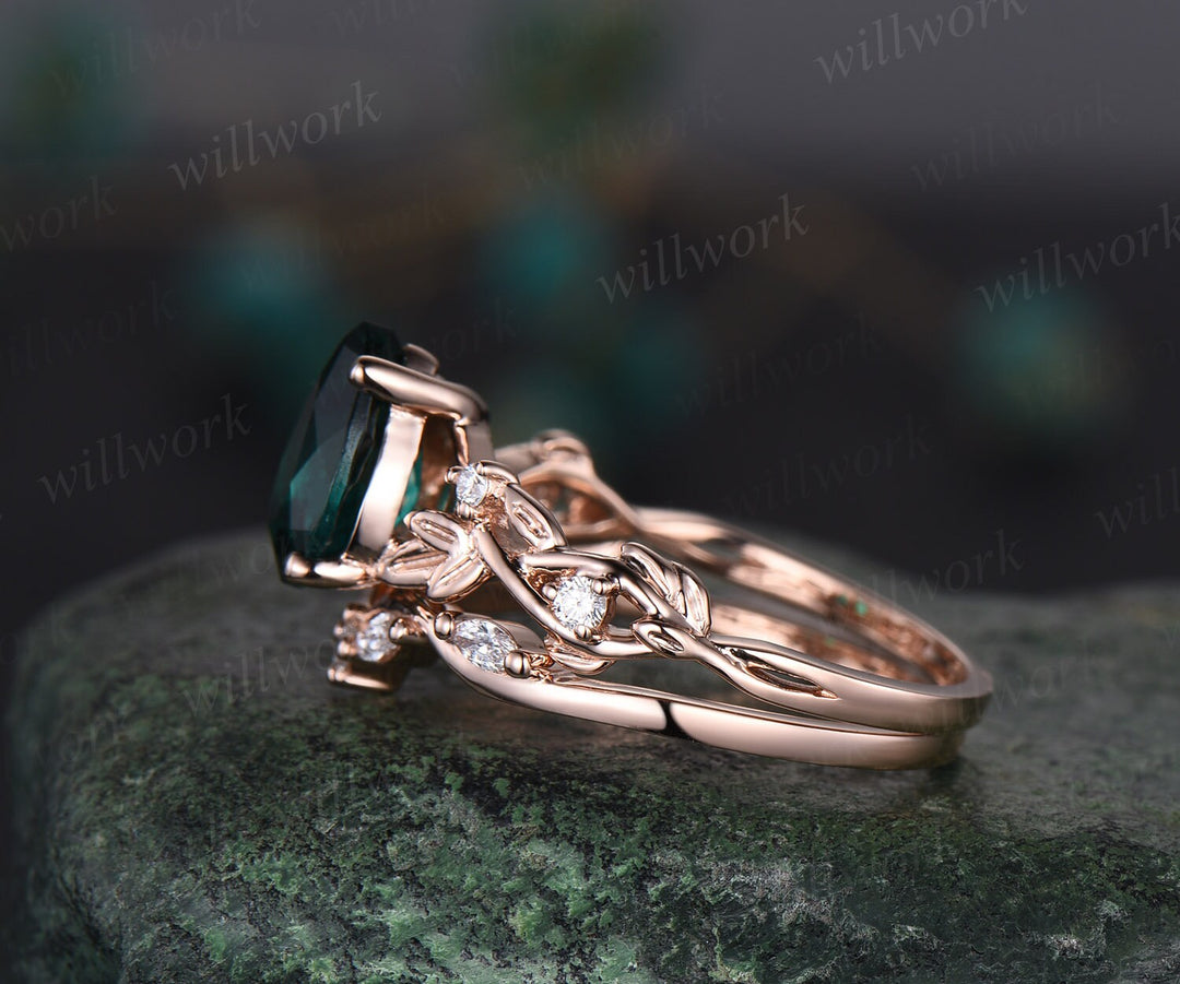 Custom order for Mitchell Caplan(2pc ring set setting, 18k yellow gold, ring size 3.5, without the main stone)