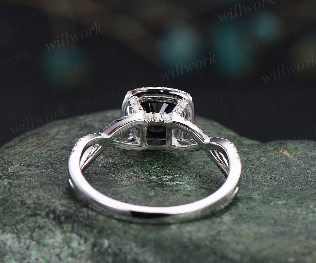 Monogram Infini Engagement Ring, White Gold and Diamond - Categories Q9M34Z