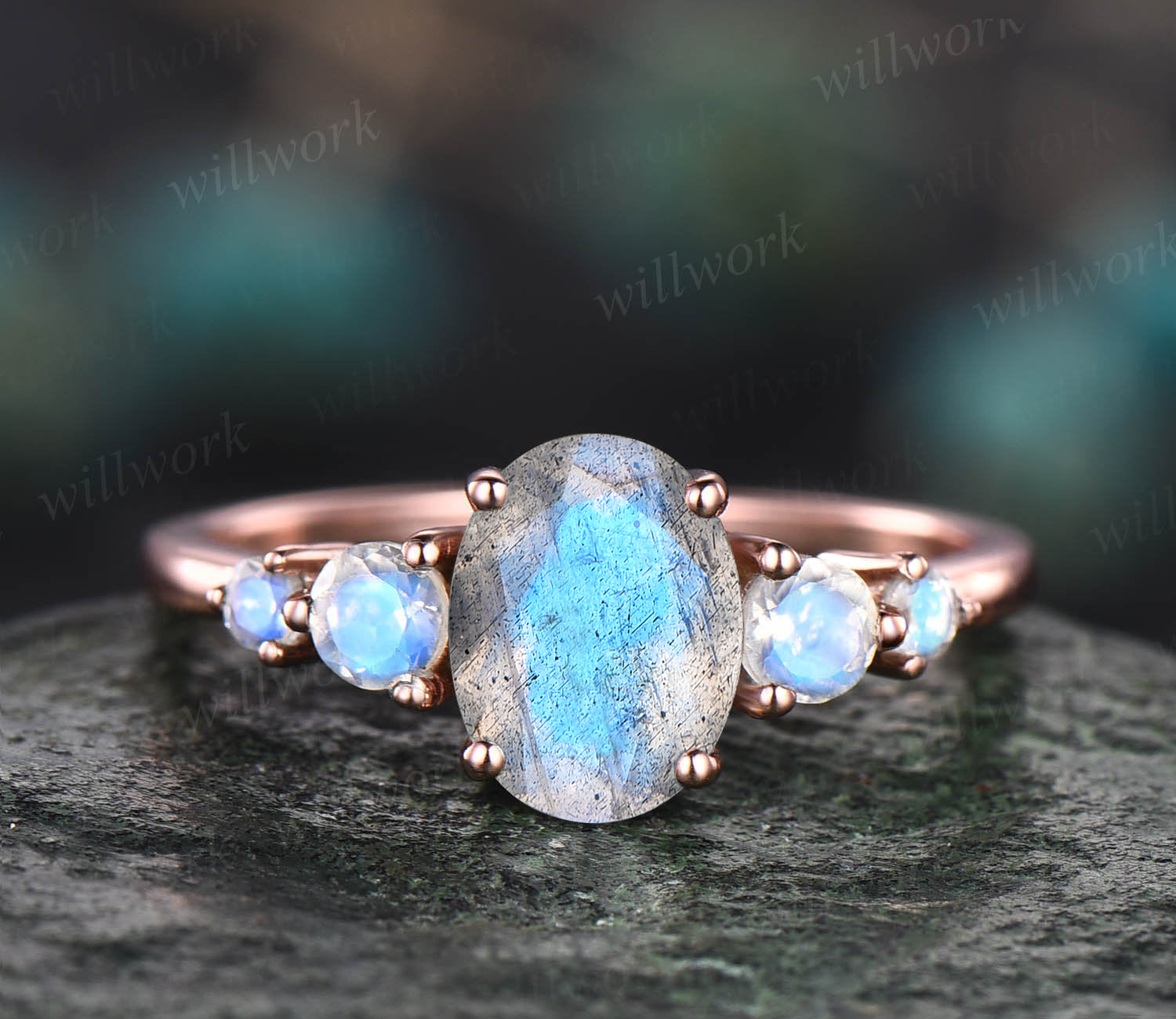 Amazon.com: Labradorite Ring, 925 Silver Ring, Pear Labradorite, Statement  Ring, Blue labradorite, Gemstone Ring, Promise Ring (3) : Handmade Products