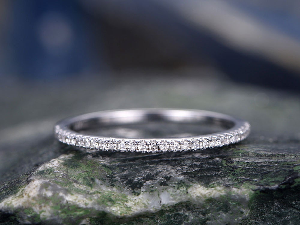 Thin Lace Ring, Delicate Wedding Band, Delicate Wedding Ring, Filigree Ring, White Gold Ring, Dainty Stacking Gold Ring, White Gold Band