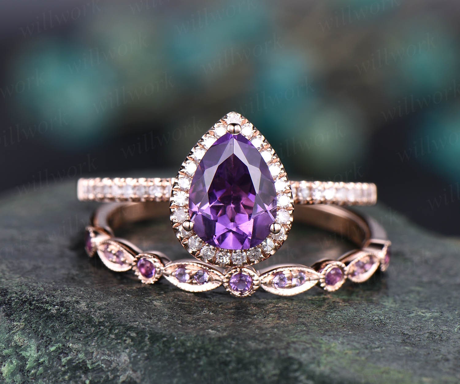GIA Certified Purple/Blue Sapphire Diamond Ring 18KWG 3.93 ctw - Simply  Sapphires