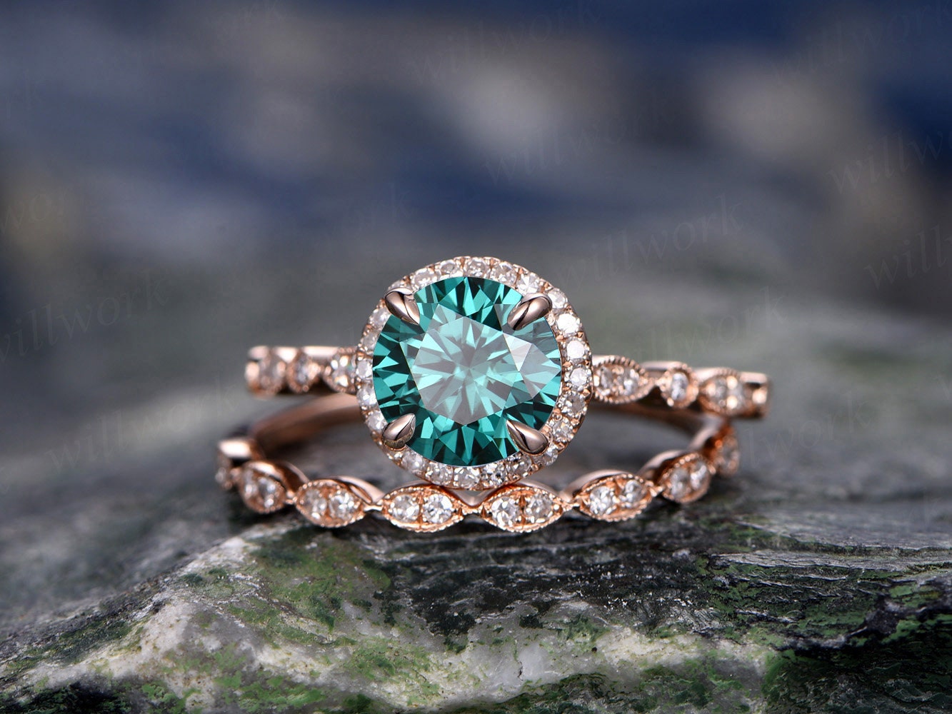 1ct halo online ring