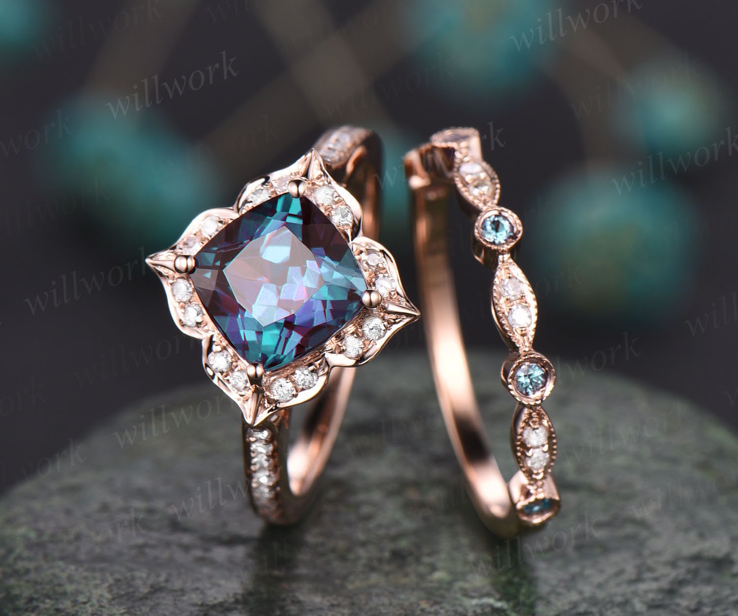 Vintage engagement deals rings for women