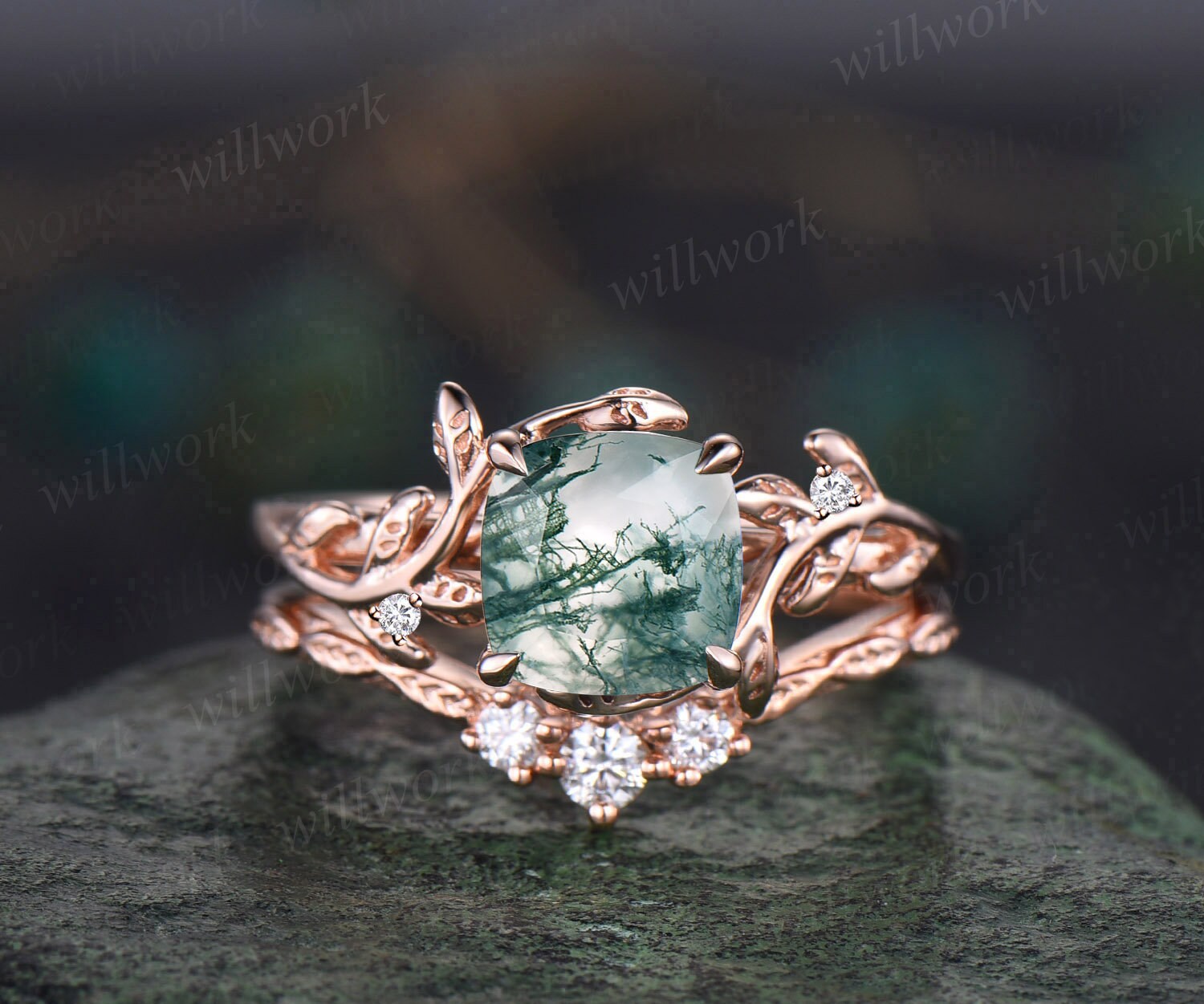 Buy Teejh Ethnic Raishala Green Stone Silver Oxidized Rings Online At Best  Price @ Tata CLiQ