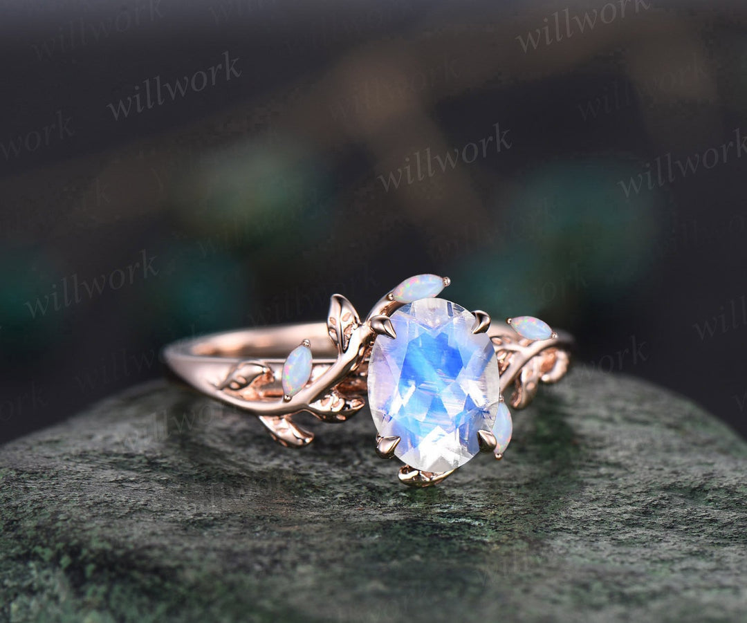Moonstone Rings