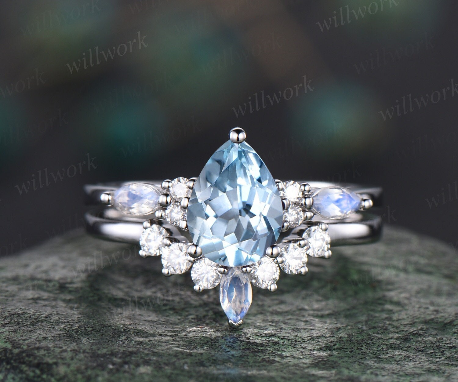 Marquise on sale cut aquamarine