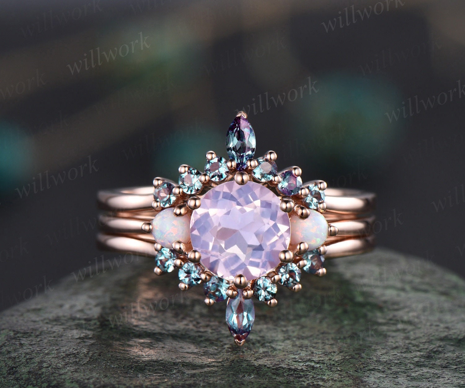 Purple jade ring, lavender jade ring, lilac jade ring, Turkish jade ri –  Upstate Resin Works LLC