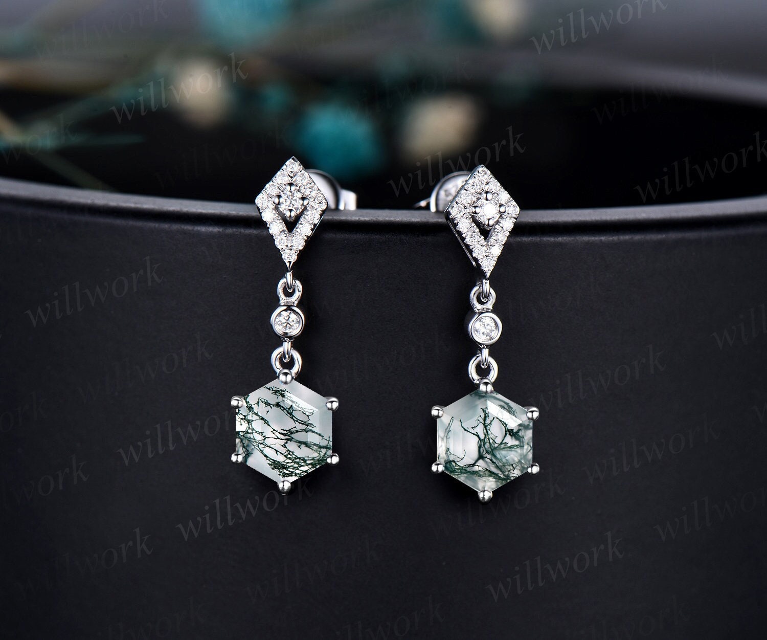 Order 2 Carat Solitaire Diamond Studs Online | Ornate Jewels