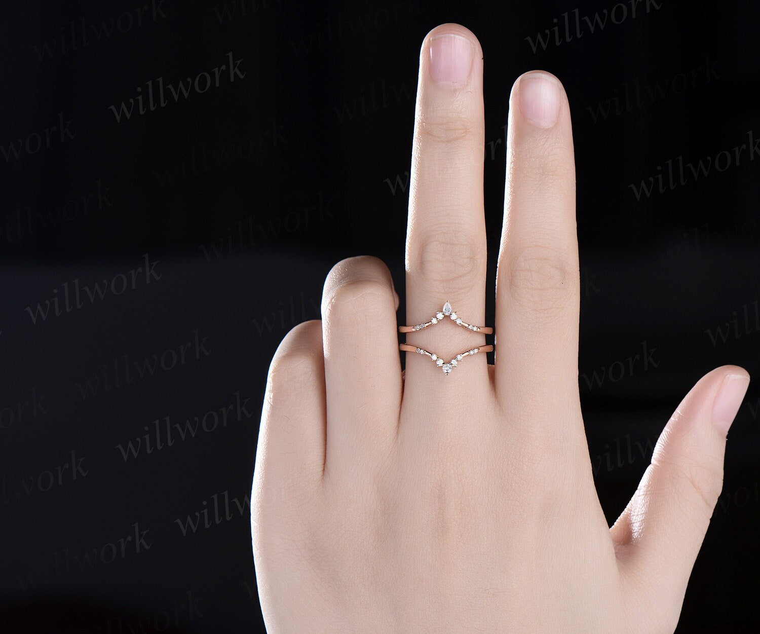 Buy Double Ring Silver 925 Ethnic Jewelry Sterling Silver Adjustable Rings  Full Finger Cover With Chain Armenian Online in India - Etsy